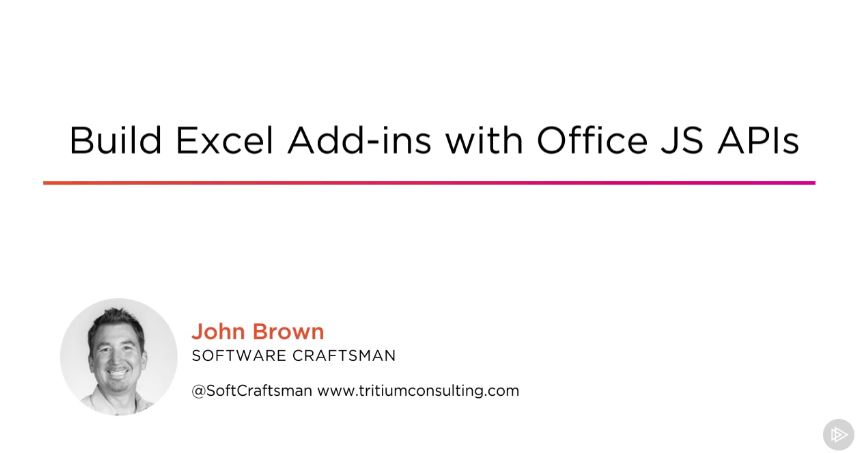 Build Excel Add-ins with Office JS APIs