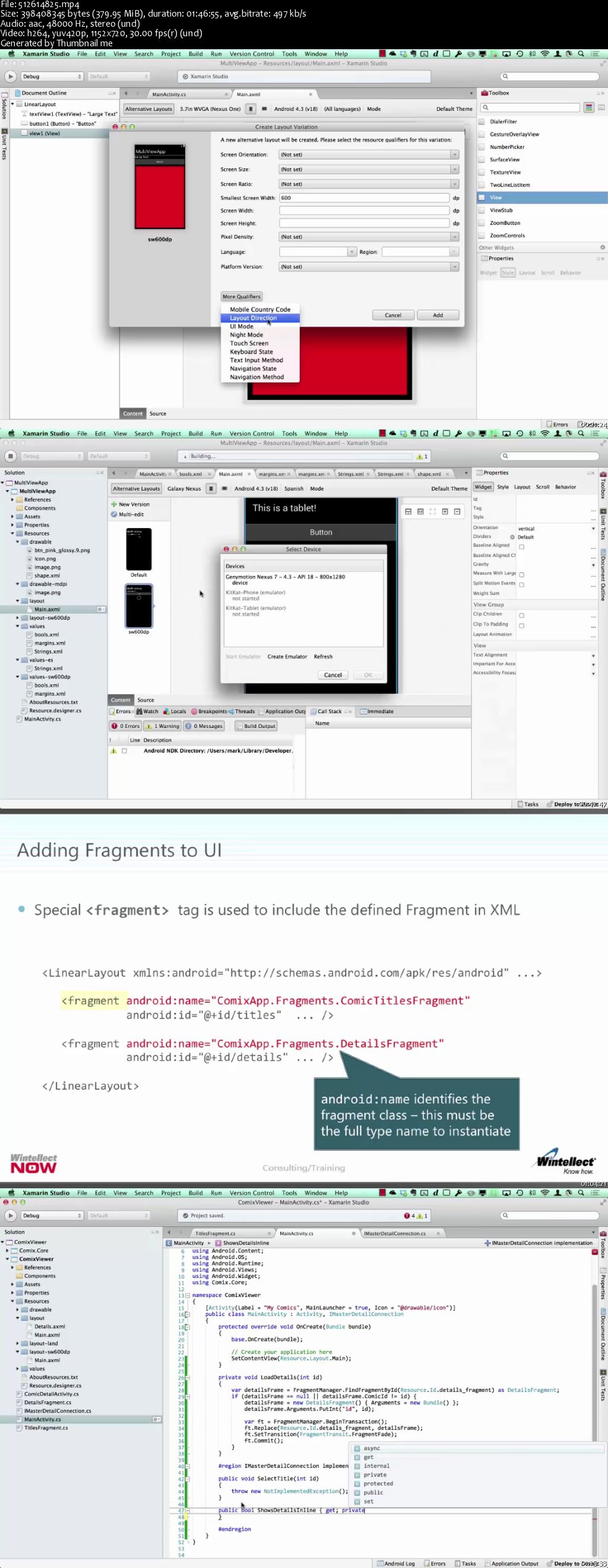 Dynamic Layout Management in Xamarin.Android