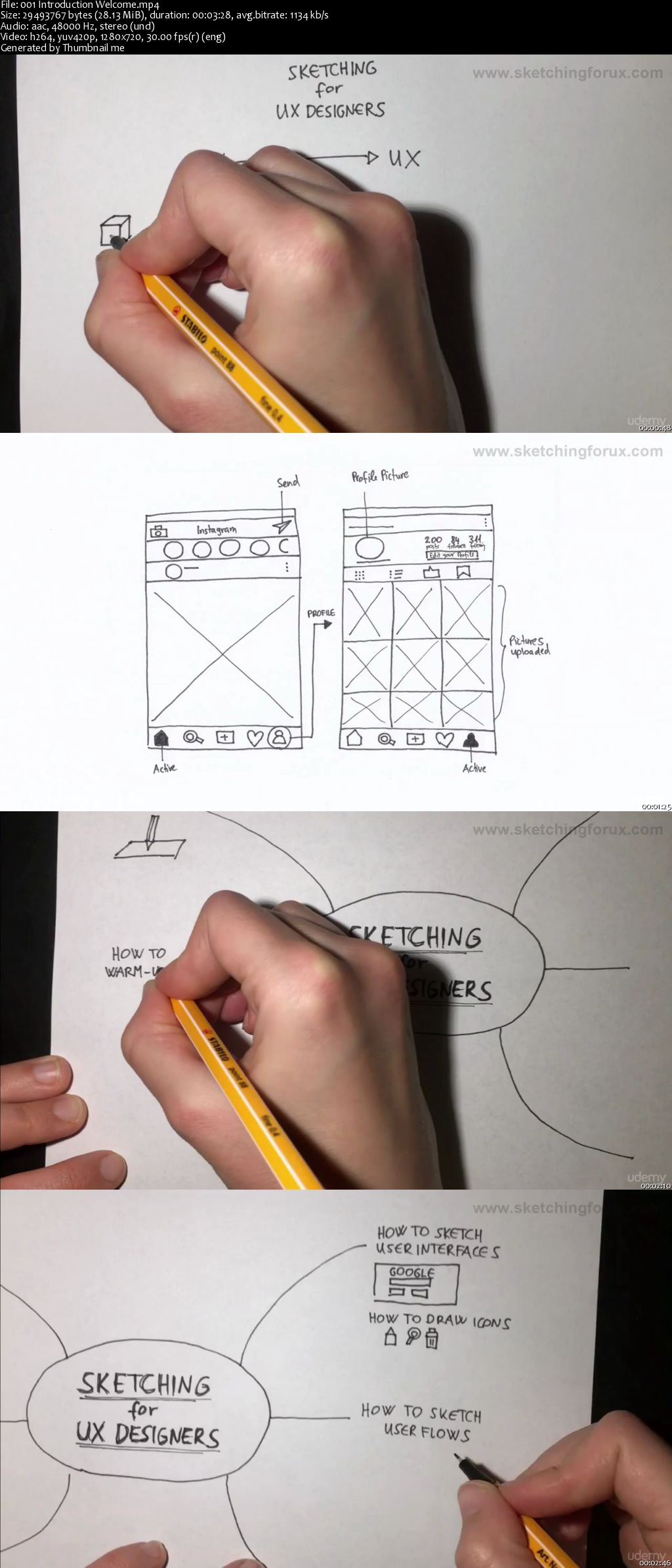 Sketching for UX Designers - Boost UX work with pen & paper