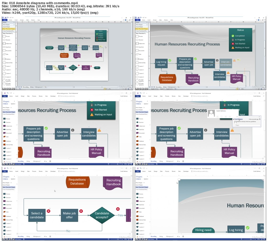 Lynda - Visio Tips and Tricks