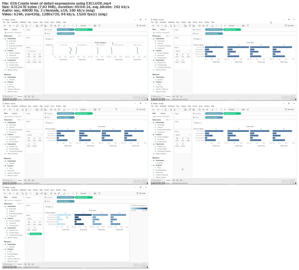 Lynda - Tableau 10: Mastering Calculations