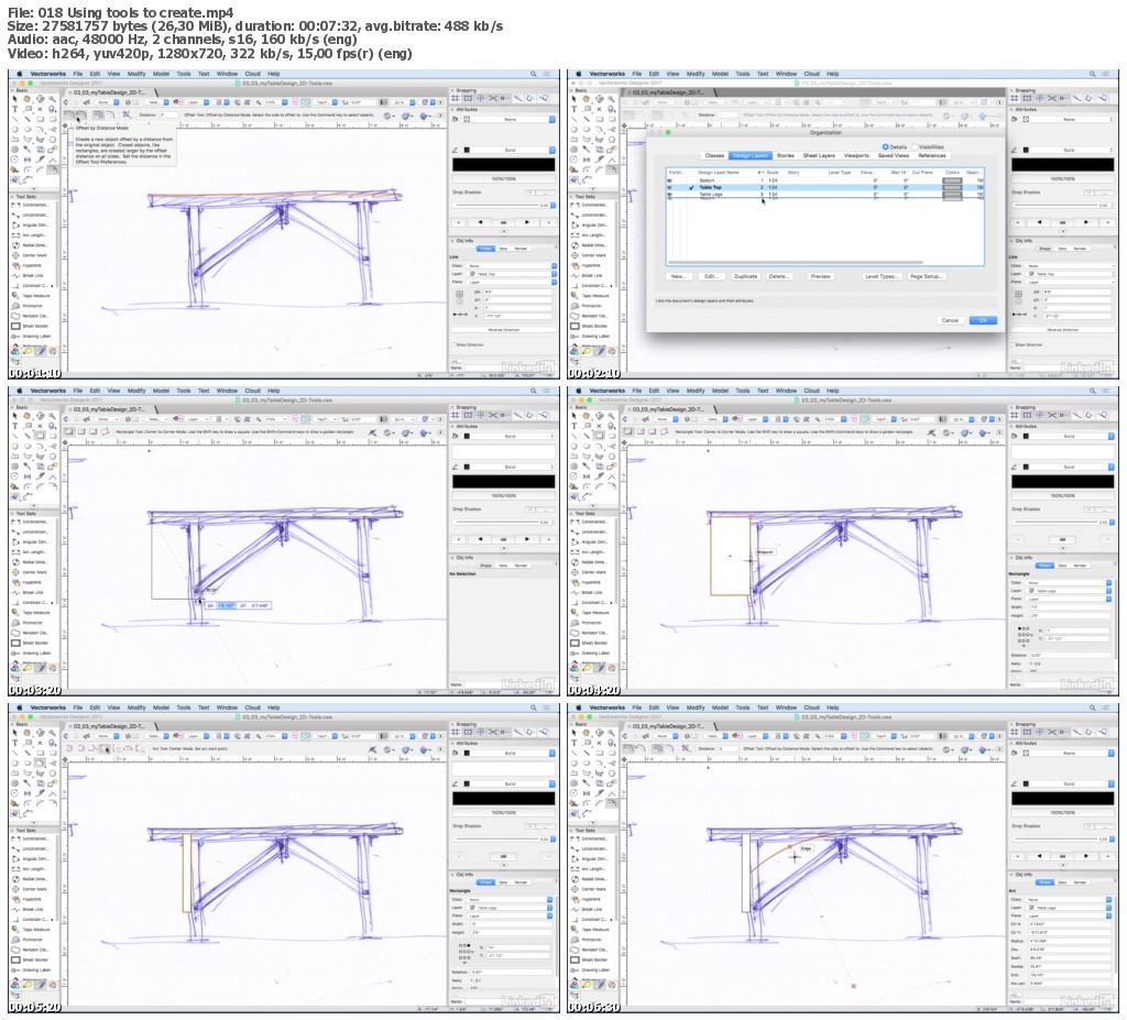 Lynda - Learning Vectorworks