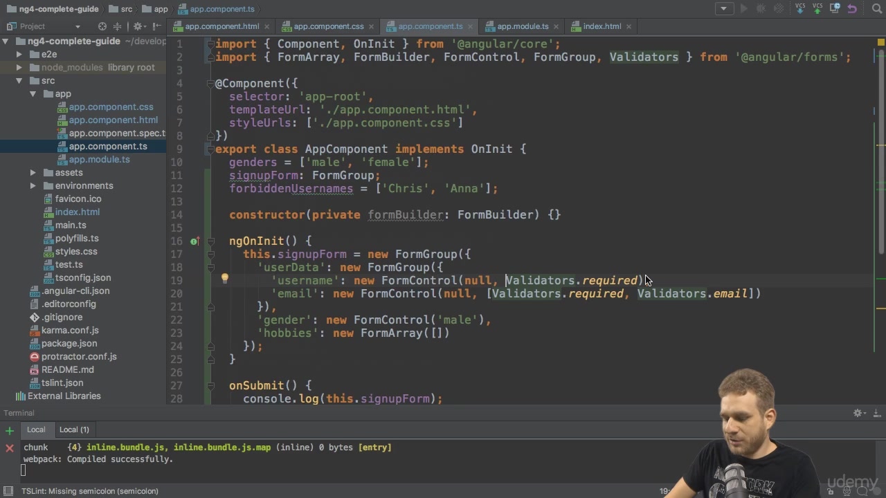 Udemy - Angular 4 - The Complete Guide (2017)