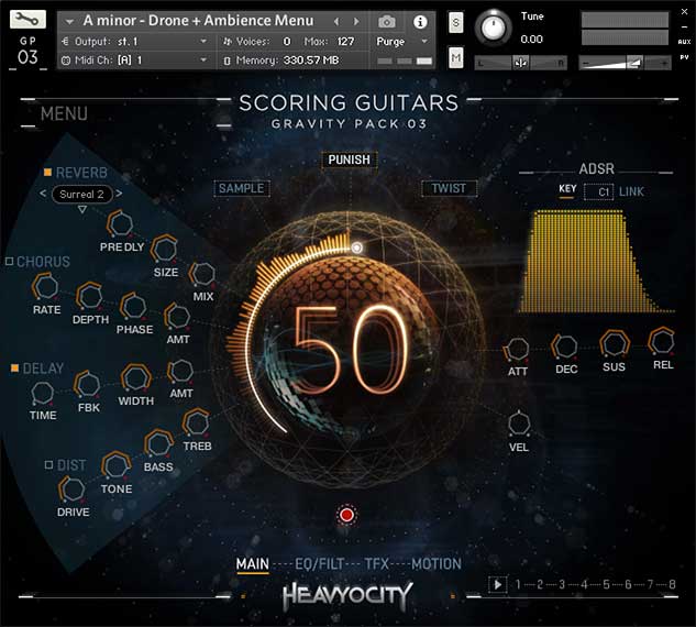 Heavyocity Media Scoring Guitars KONTAKT