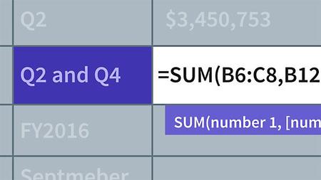 Lynda - Excel 2016: Introduction to Formulas and Functions