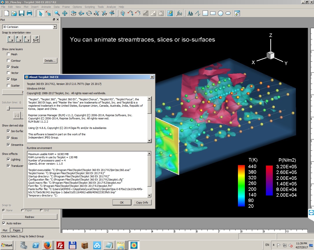 Tecplot 360 EX + Chorus 2017 R2 Build 2017.2.0.79771 (x64)