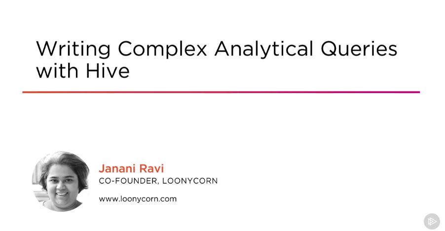 Writing Complex Analytical Queries with Hive