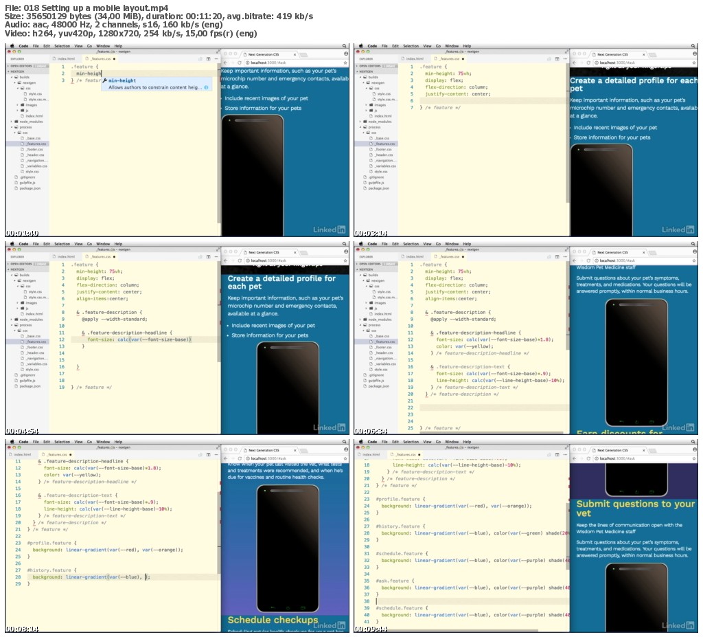 Lynda - Next Generation CSS Design with PostCSS and CSSNext