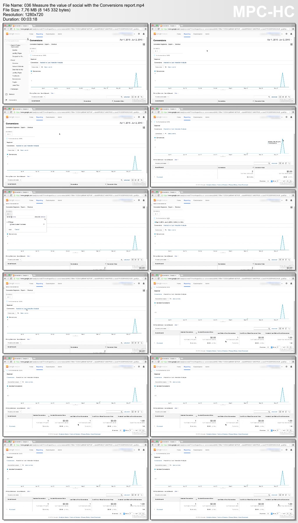 Lynda - Google Analytics Essential Training (updated Apr 28, 2017)