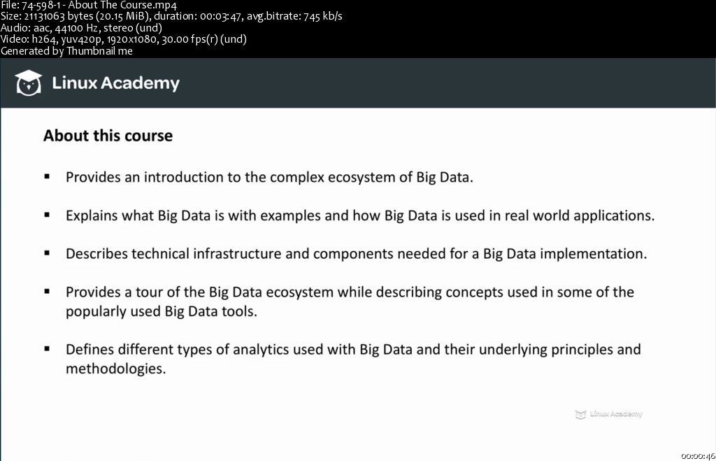 Big Data Essentials