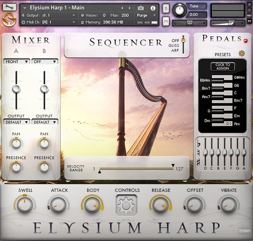 Soundiron Elysium Harp KONTAKT screenshot