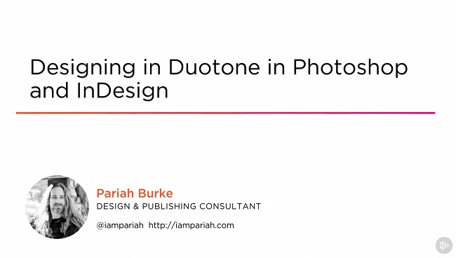 Designing in Duotone in Photoshop and InDesign