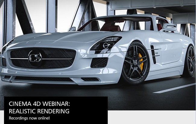 Maxon Cinema 4D Webinar Realistic Rendering