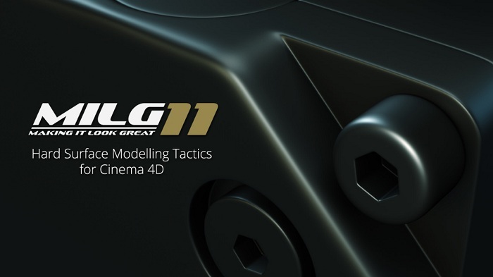 MotionWorks – MAKING IT LOOK GREAT 11: Hard Surface Modelling Tactics For Cinema 4D