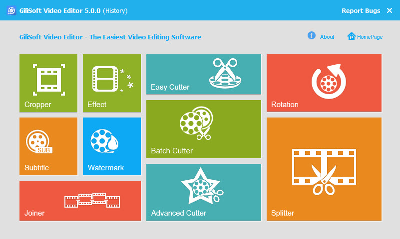 GiliSoft Video Editor 5.0.0