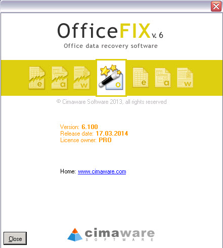 Cimaware OfficeFIX Platinum Professional 6.100 Multilingual