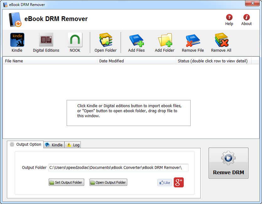 Ebook DRM Removal 4.7.426.351