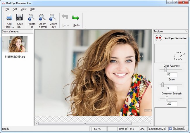 SoftOrbits Red Eye Remover Pro 2.0