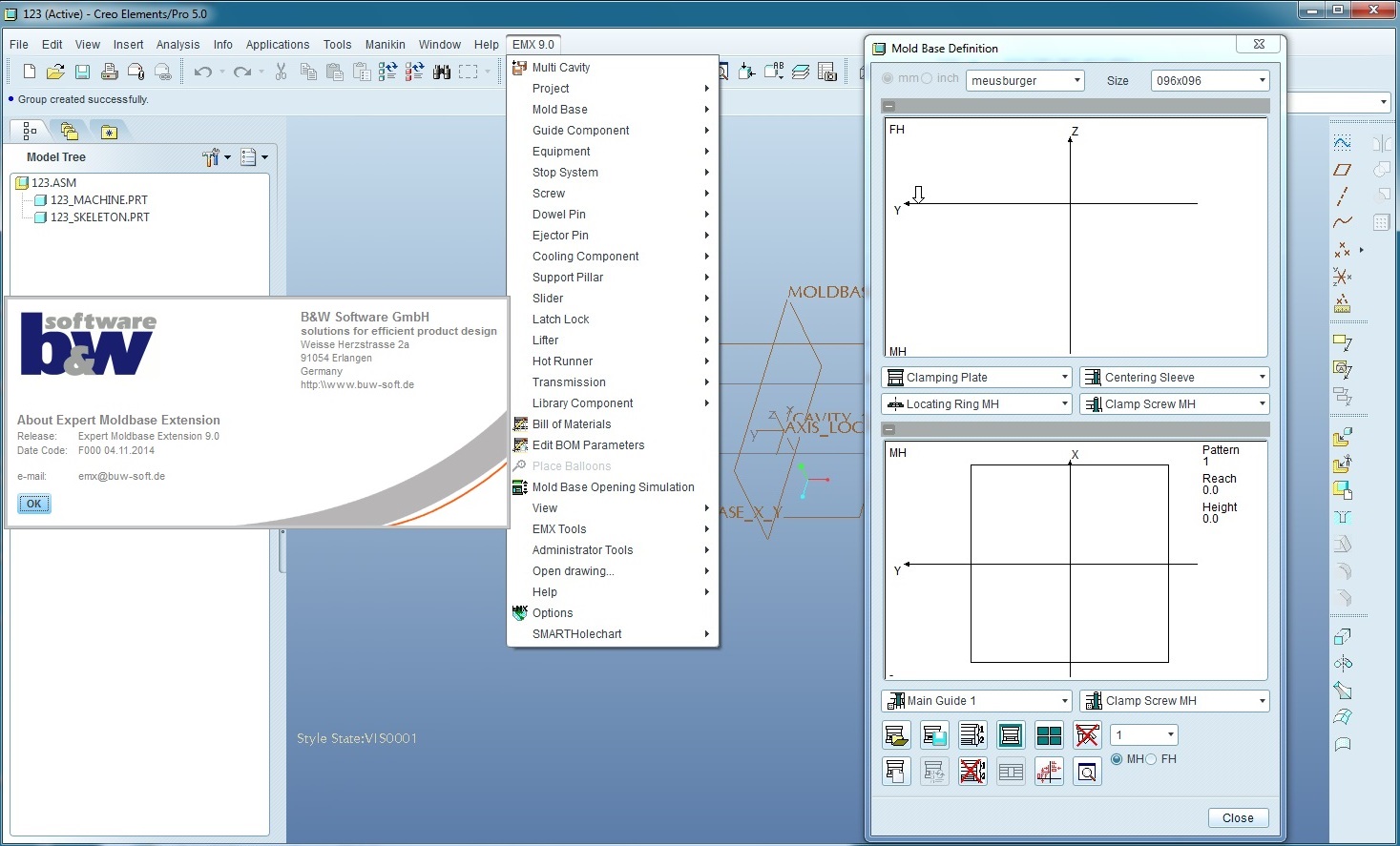 PTC Creo Expert Moldbase Extension 9.0 F000