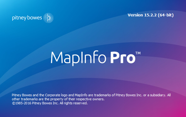 Pitney Bowes MapInfo Pro v16.0 Build 26 (x64)