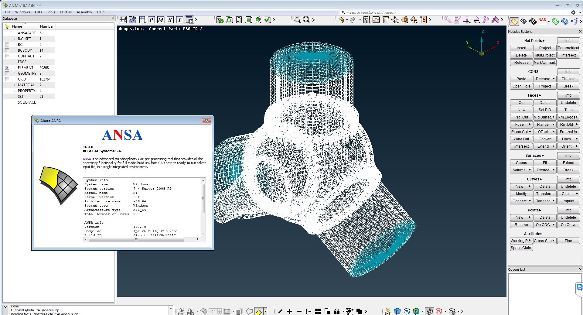 BETA CAE Systems 16.2.0