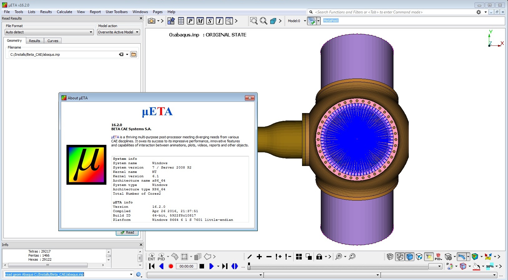 CAE (Computer-Aided Engineering) – средства автоматизации. CAE системы в машиностроении. CAE сетка на сборке. Детали CAE газодинамика.