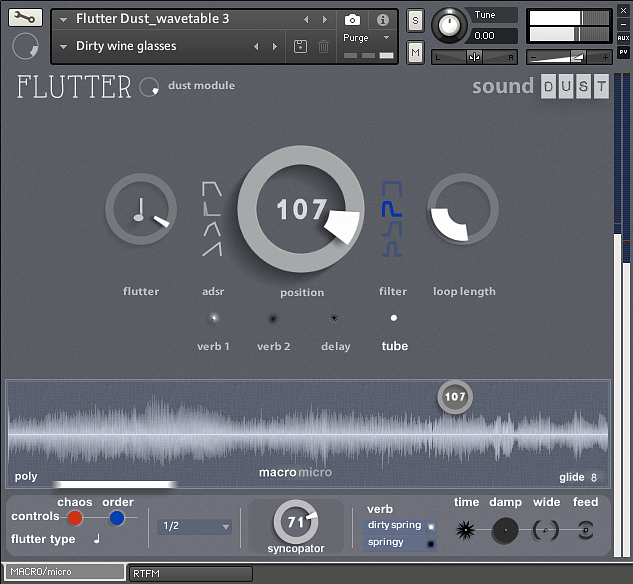 sound DUST Flutter Dust Module KONTAKT