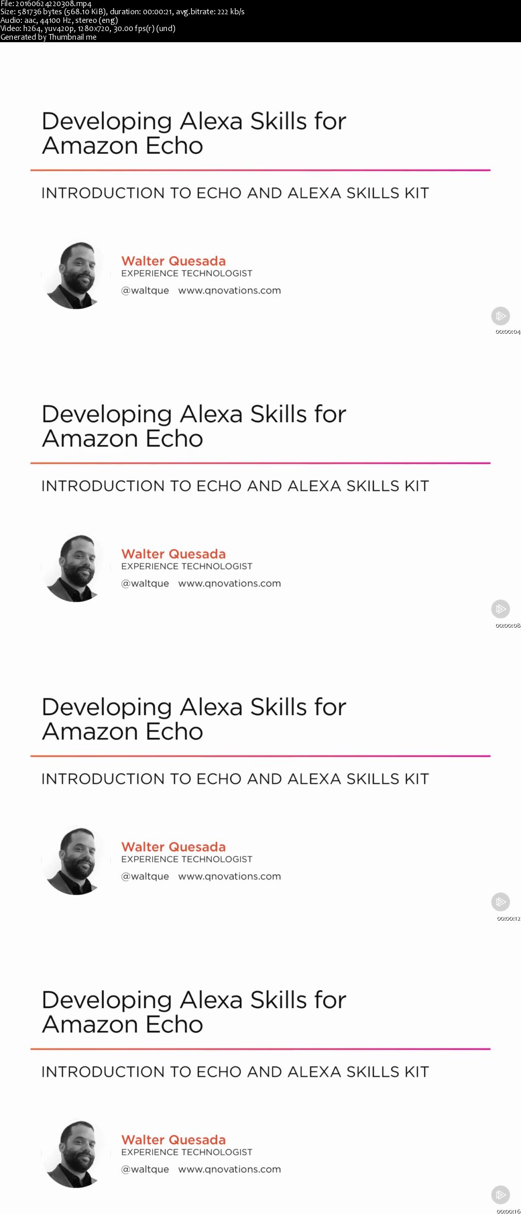 Developing Alexa Skills for Amazon Echo