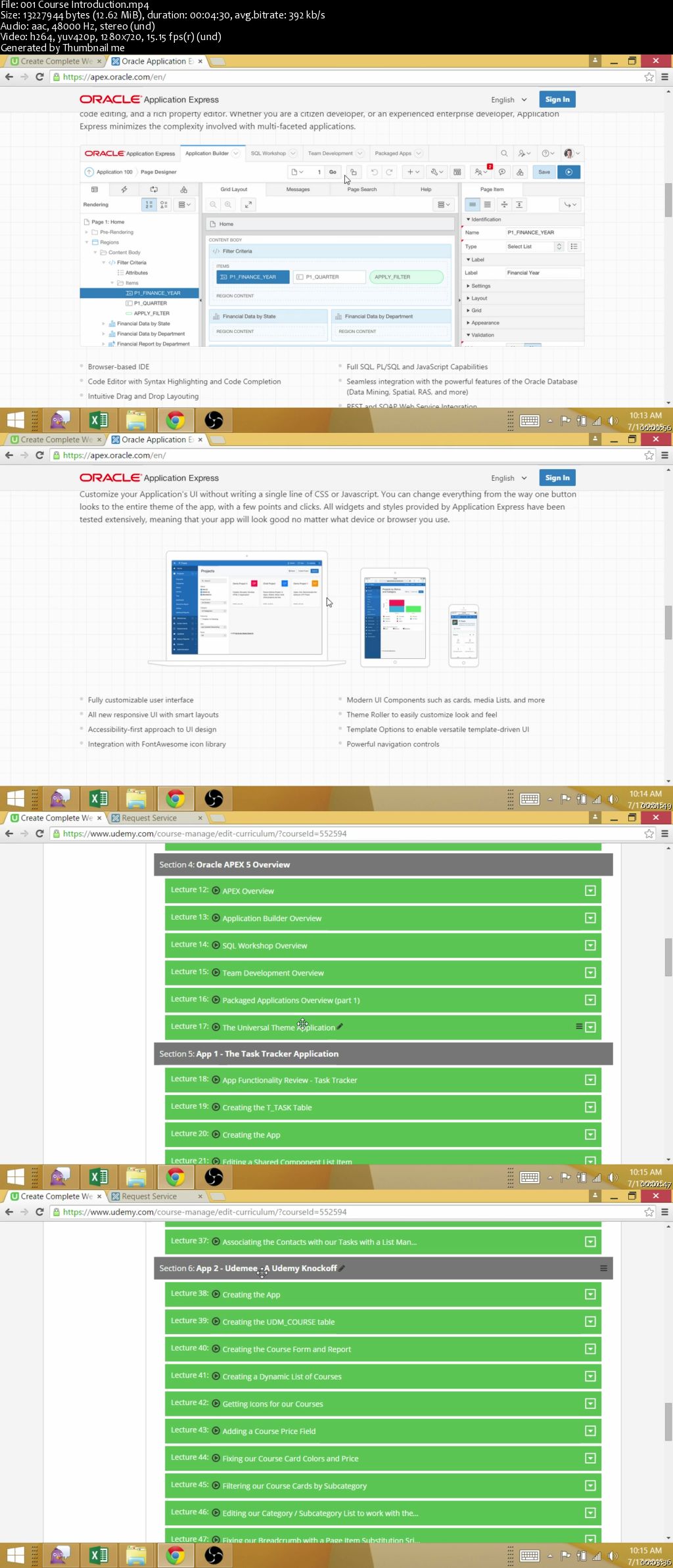 Create Complete Web Applications easily with APEX 5 [Updated]