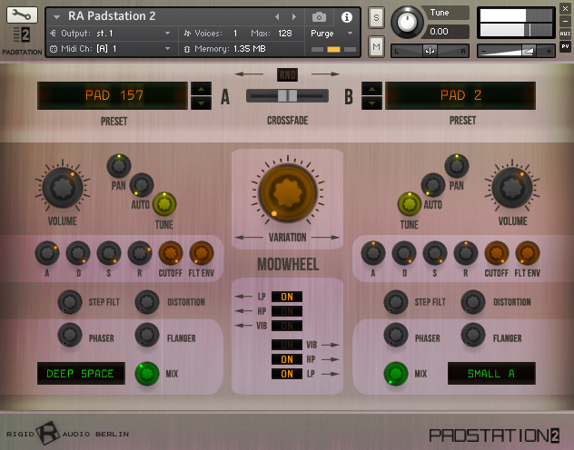 Rigid Audio Padstation Vol 2 KONTAKT