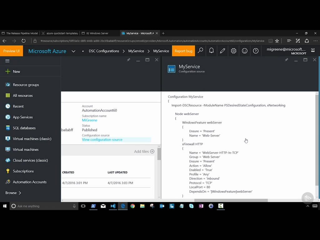 Play by Play: Elastic Scale and Consistency with Azure Automation DSC