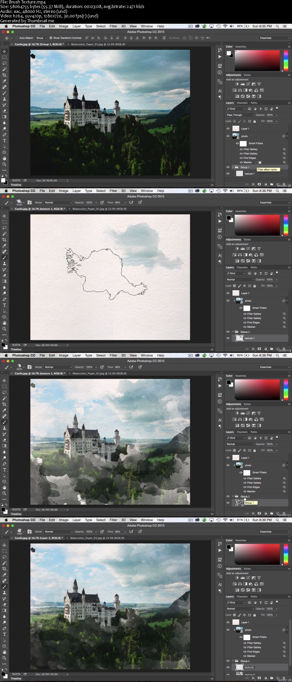 Watercolor Photoshop Painter: Create Watercolor Art From Photos