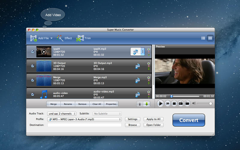 Super Music Converter 6.1.19 Multilingual Mac OS X