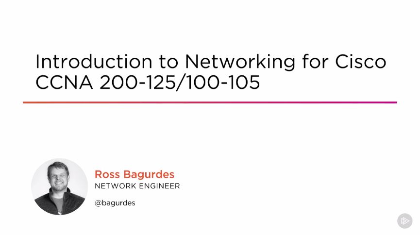 Introduction to Networking for Cisco CCNA 200-125/100-105