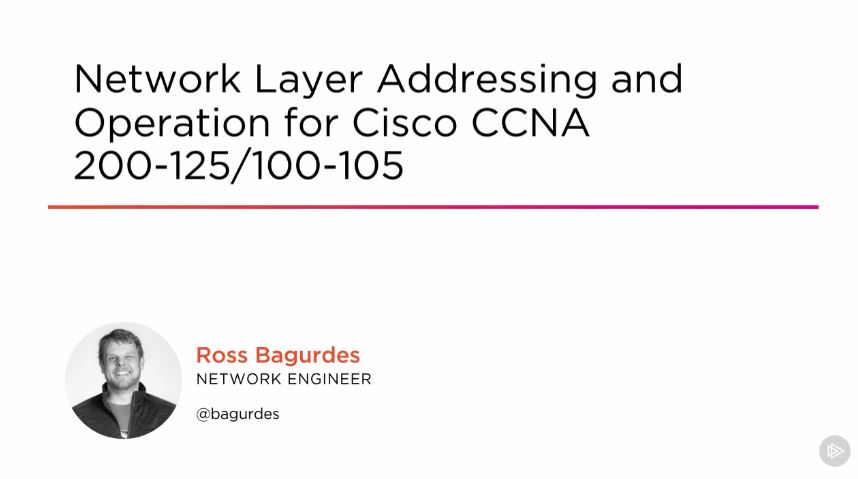 Network Layer Addressing and Operation for Cisco CCNA 200-125/100-105