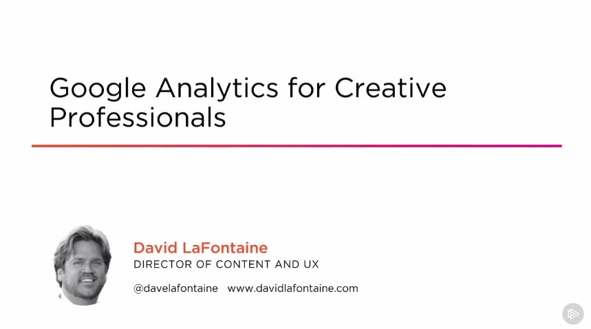 Google Analytics for Creative Professionals