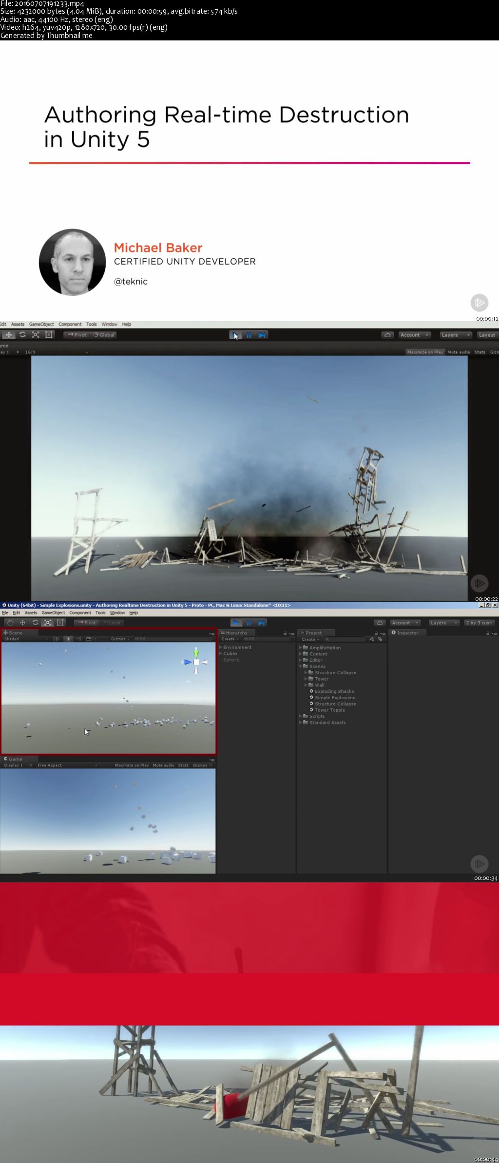 Authoring Real-time Destruction in Unity 5