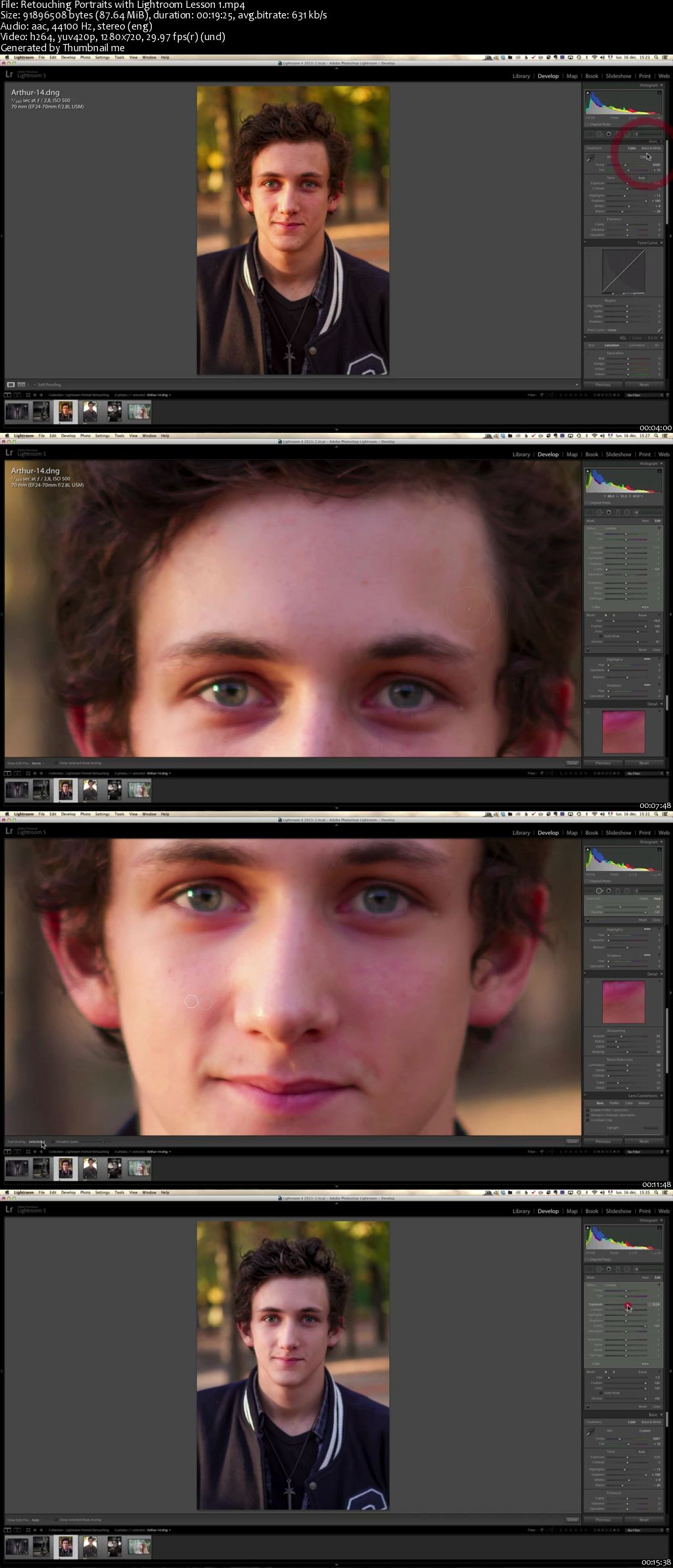 Retouching Portraits with Lightroom