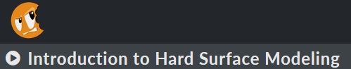 cgcookie - Introduction to Hard Surface Modeling