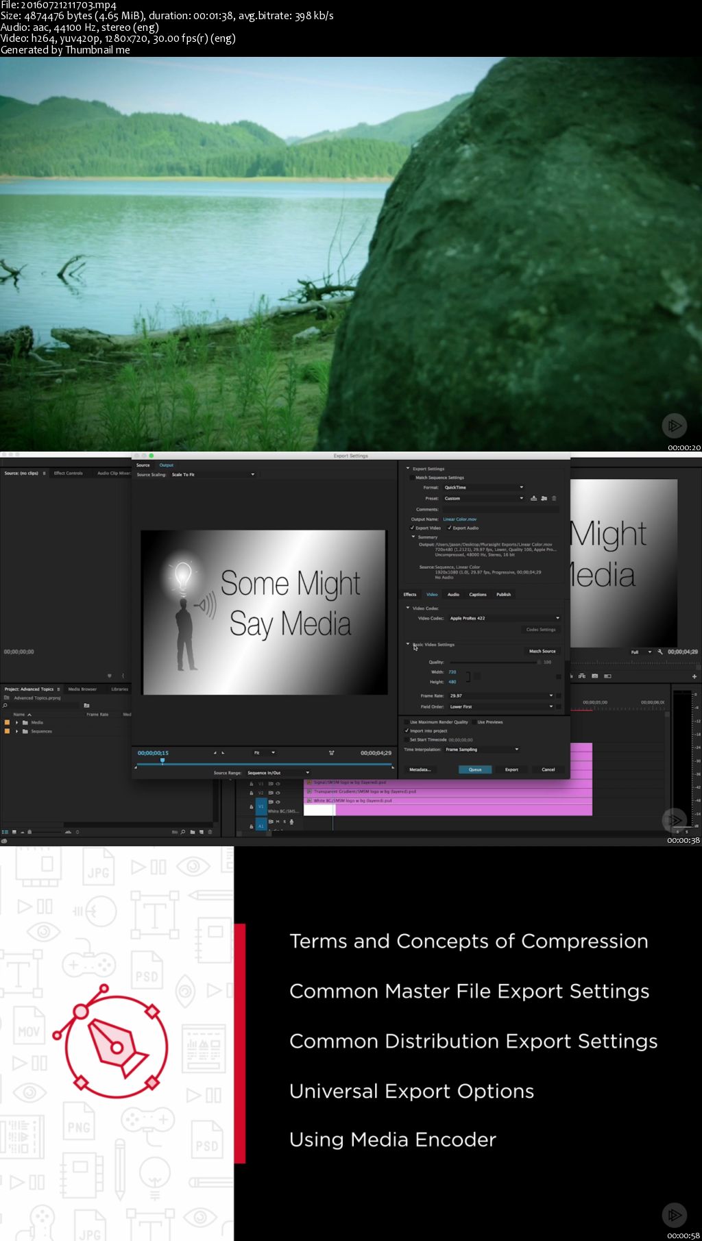 Mastering Compression Settings in Premiere Pro and Media Encoder