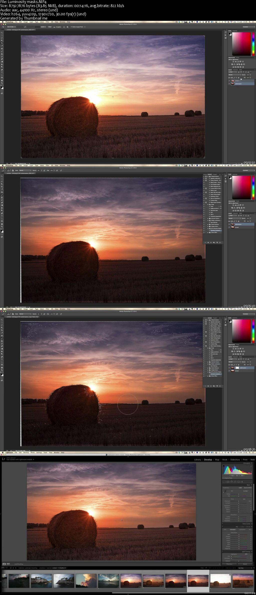 Landscape Retouching Workflow