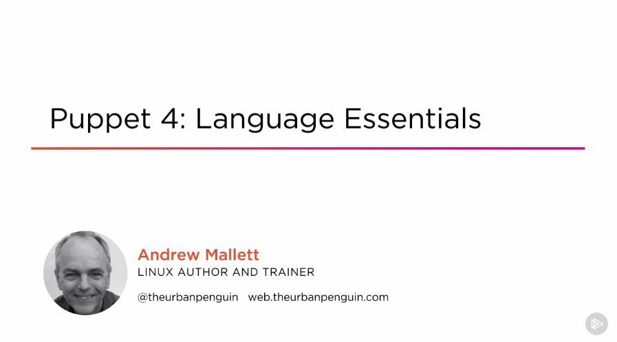 Puppet 4: Language Essentials