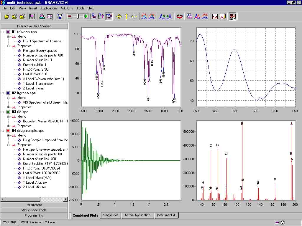 GRAMS Suite 9.2