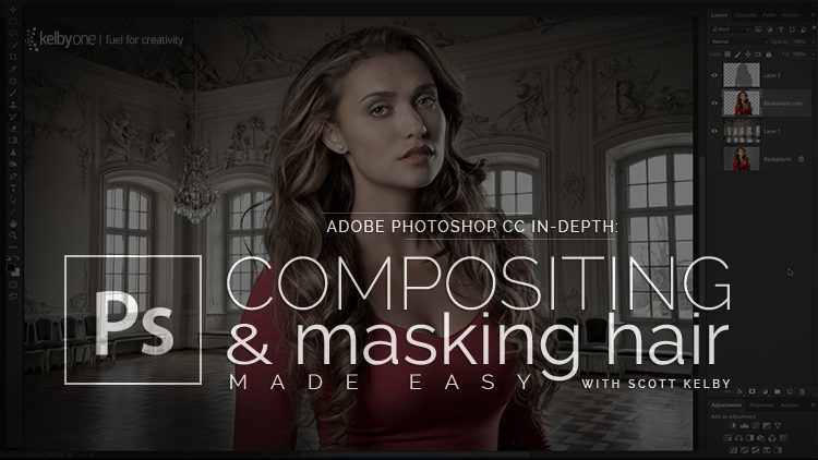 Adobe Photoshop CC In-Depth: Compositing and Masking Hair Made Easy