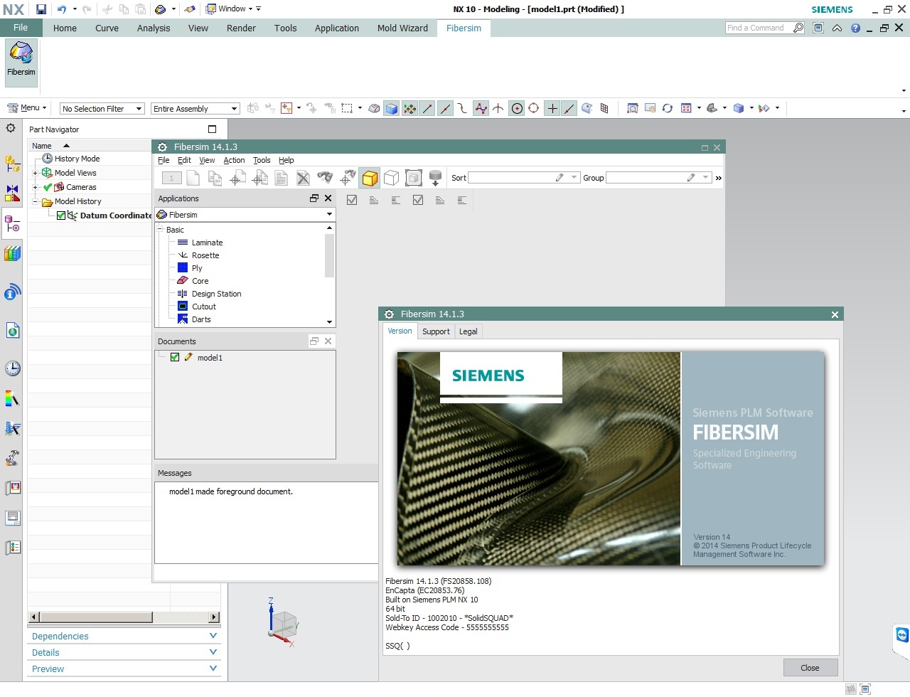 Siemens FiberSIM 14.1.3