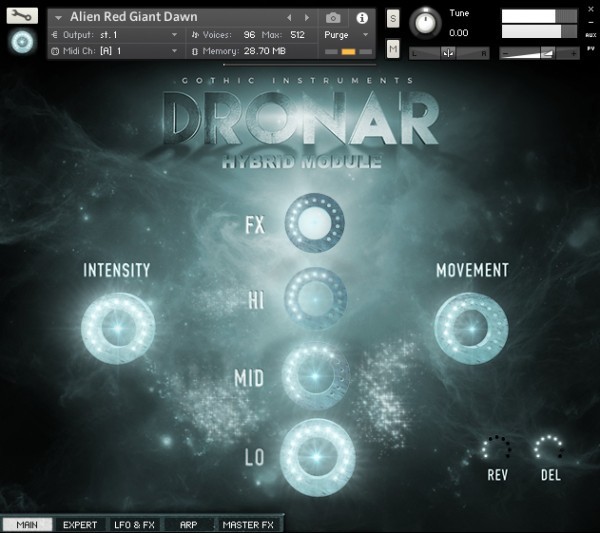 Gothic Instruments Dronar Hybrid Module KONTAKT