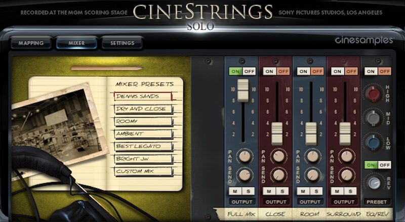 CineSamples CineStrings Solo KONTAKT