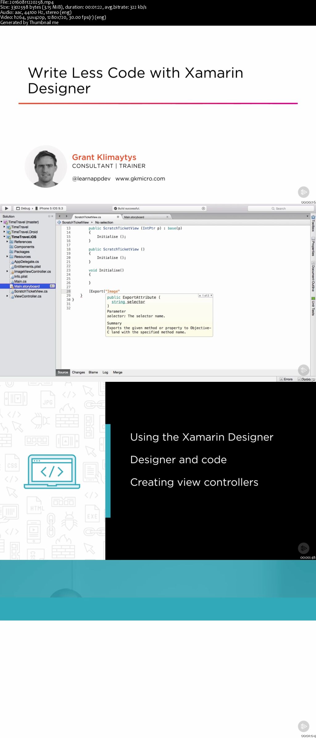 Write Less Code with Xamarin Designer (2016)