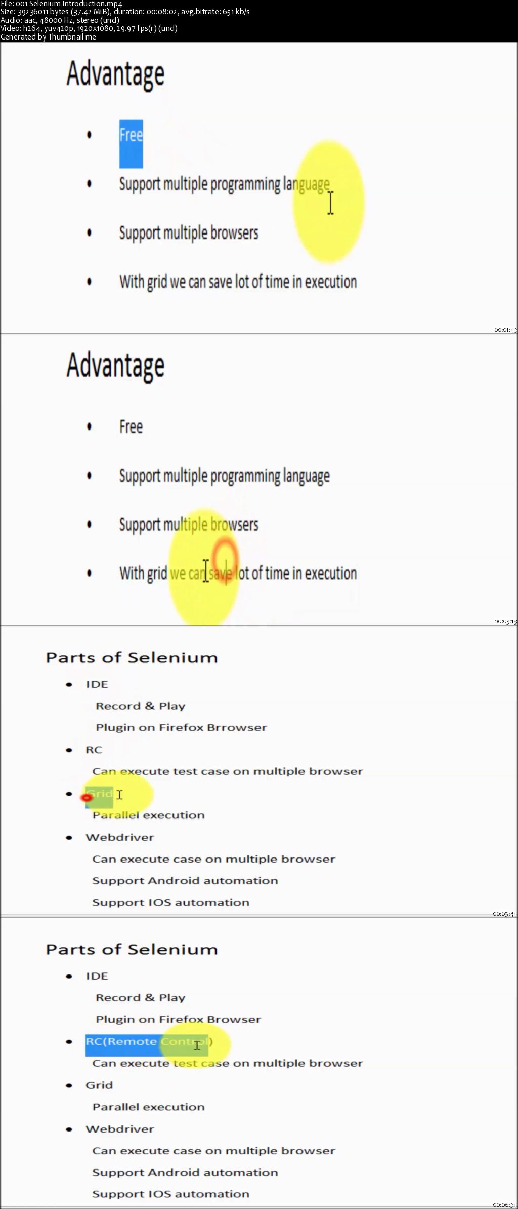 Selenium - Java (Best for automation beginner)- on Live App (2016)