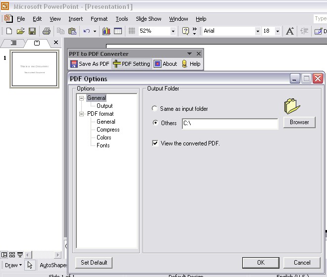 PPT to PDF Converter 5.0